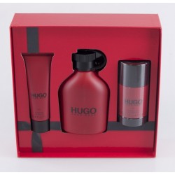 Hugo Boss Hugo Red / набор (edt 150ml+deo-stick 75ml+sh/gel 50ml) для мужчин
