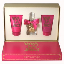 Juicy Couture Viva La Juicy / набор (edp 100ml+b/lot 125ml+sh/gel 125ml) для женщин