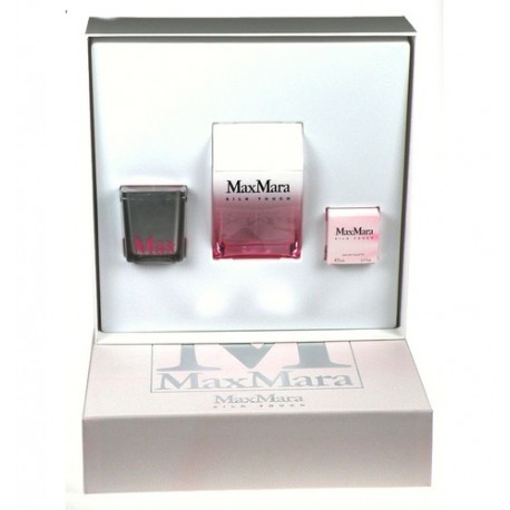 Max Mara Silk Touch — набор (edt 90ml+edt 5ml+свеча) для женщин