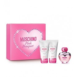 Moschino Pink Bouquet — набор (edt 50ml+b/lot 50ml+sh/gel 50ml) для женщин
