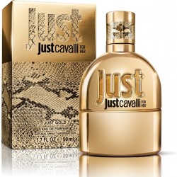 Roberto Cavalli Just Cavalli Gold For Her — парфюмированная вода 30ml для женщин
