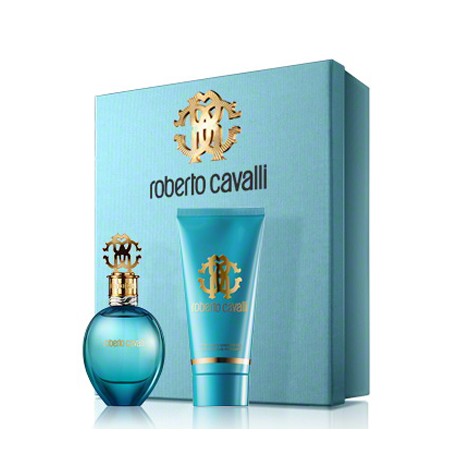 Roberto Cavalli Roberto Cavalli Acqua — набор (edt 75ml+b/lot 75ml) для женщин
