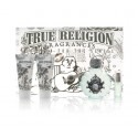 True Religion / набор (edp 100ml+edp 7.5ml+b/lot 90ml+sh/gel 90ml) для женщин