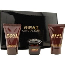Versace Crystal Noir / набор (edt 50ml+b/lot 50ml+sh/gel 50ml) для женщин