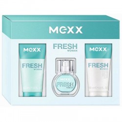 Mexx Fresh / набор (edt 15ml+b/lot 50ml+sh/gel 50ml) для женщин New Design