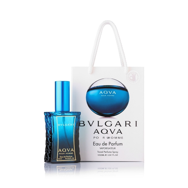 Bvlgari Aqva pour homme / парфюмированная вода в подарочной упаковке 50ml для мужчин