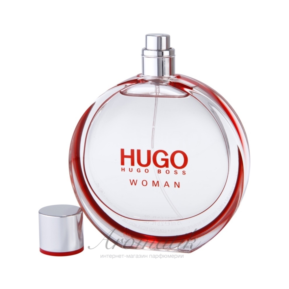 Hugo для женщин. Hugo woman w EDP 50 ml Tester. Хьюго босс женские духи круглые. Хьюго босс женские красные круглые. Hugo Boss Hugo woman 75 мл.