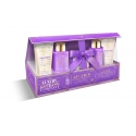 Набор Grace Cole Lavender & Honeysuckle Best in Row / для женщин с ароматом лаванды и жимолости