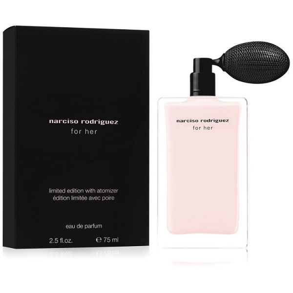 Narciso Rodriguez For Her — парфюмированная вода 75ml для женщин ТЕСТЕР Limited Edition With Atomizer