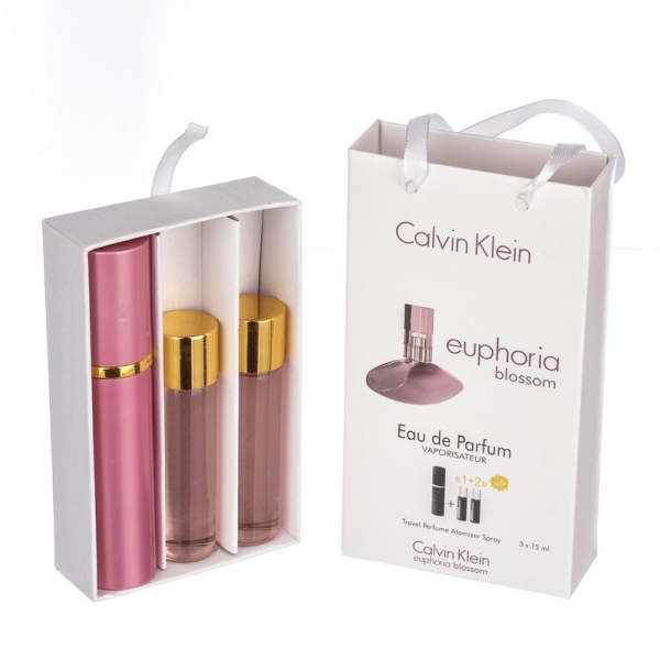 Calvin Klein Euphoria Blossom / духи с феромонами 45ml (3x15) для женщин