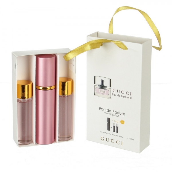 Gucci Eau de Parfum II / духи с феромонами 45ml (3x15) для женщин