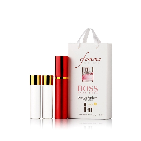 Hugo Boss Femme — духи с феромонами 45ml (3x15) для женщин