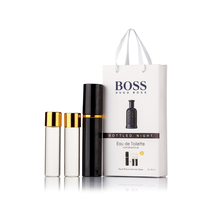 Hugo Boss Bottled Night — духи с феромонами 45ml (3x15) для мужчин