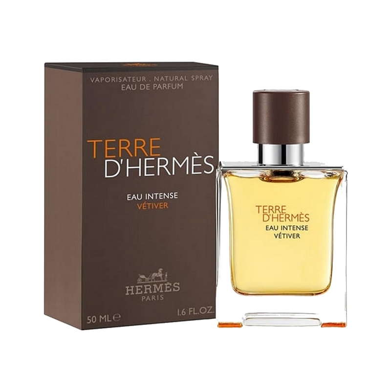 Hermes Terre D`Hermes Eau Intense Vetiver — парфюмированная вода 50ml для мужчин