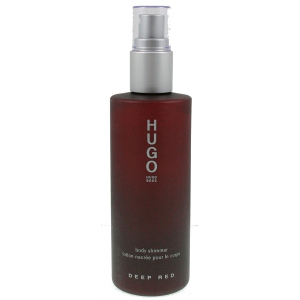 Hugo Boss Hugo Deep Red body shimmer — средство, придающее сияние коже 190ml для женщин
