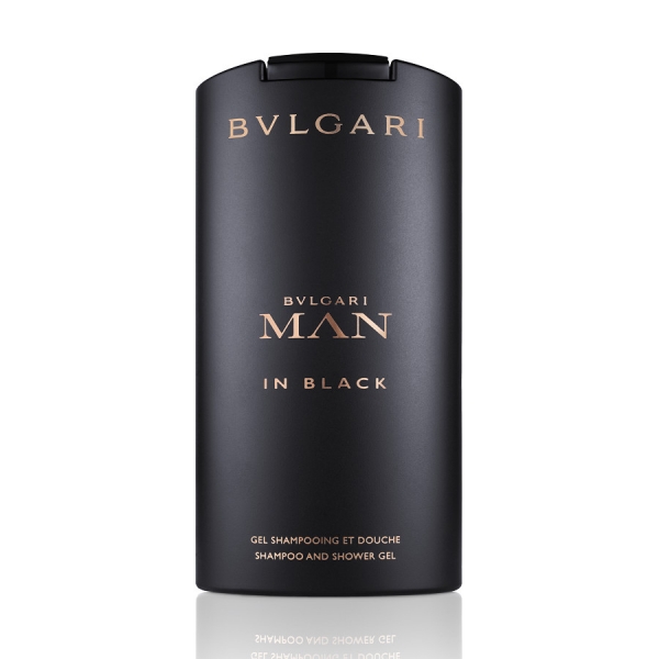 Bvlgari Man In Black — гель для душа 200ml для мужчин