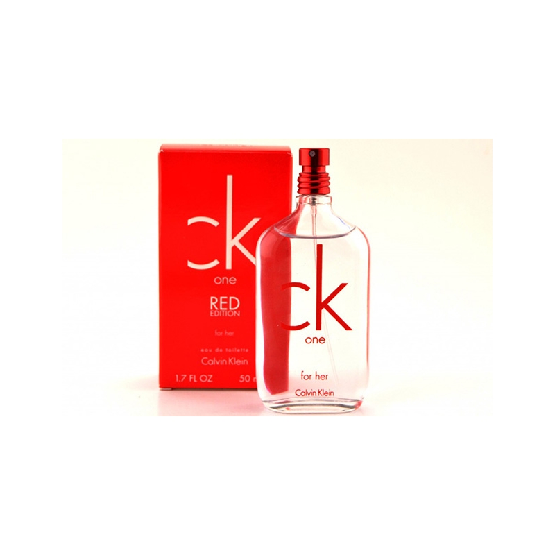 Calvin Klein CK One Red Edition for her / туалетная вода 50ml для женщин