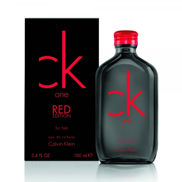 Calvin Klein CK One Red Edition for him — туалетная вода 100ml для мужчин