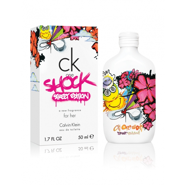 Calvin Klein One Shock Street Edition for Her / туалетная вода 100ml для женщин