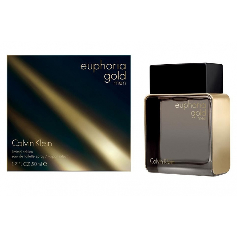 Calvin Klein Euphoria Gold Men / туалетная вода 50ml для мужчин Limited Edition