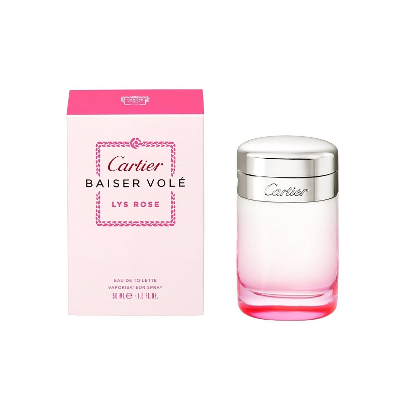Cartier Baiser Vole Lys Rose — туалетная вода 50ml для женщин