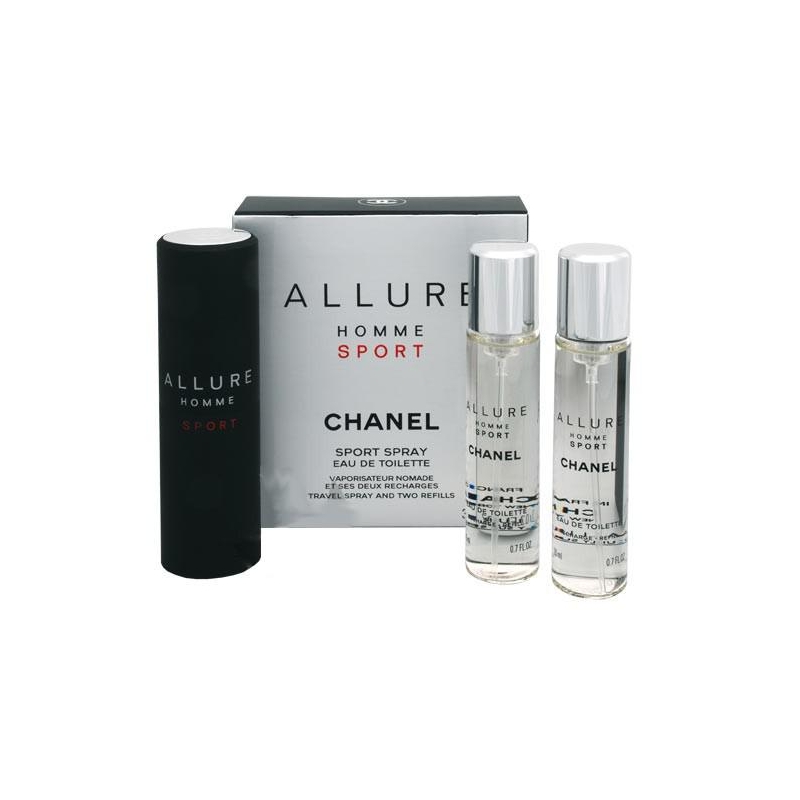 Chanel Allure Homme Sport / туалетная вода 3*20ml для мужчин