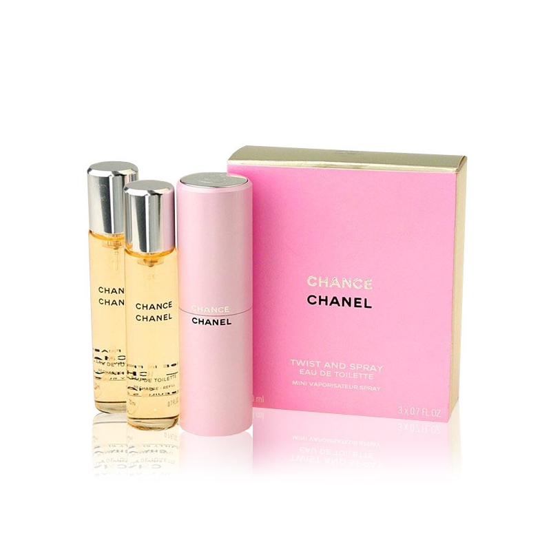 Chanel Chance — туалетная вода 3*20ml для женщин