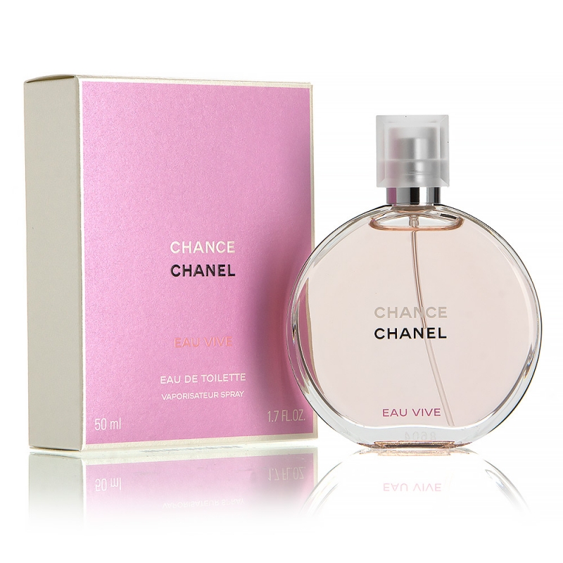 Chanel Chance Eau Vive — туалетная вода 50ml для женщин