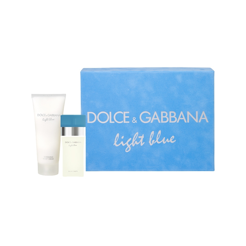 Dolce & Gabbana Light Blue / набор (edt 25ml+b/cream 50ml) для женщин