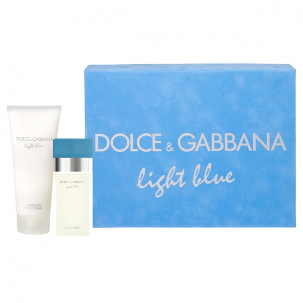 Dolce&Gabbana Light Blue — набор (edt 50ml+b/cream 50ml+sh/gel 50ml) для женщин