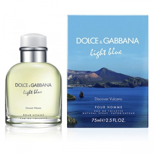 Dolce&Gabbana Light Blue Discover Vulcano — туалетная вода 40ml для мужчин