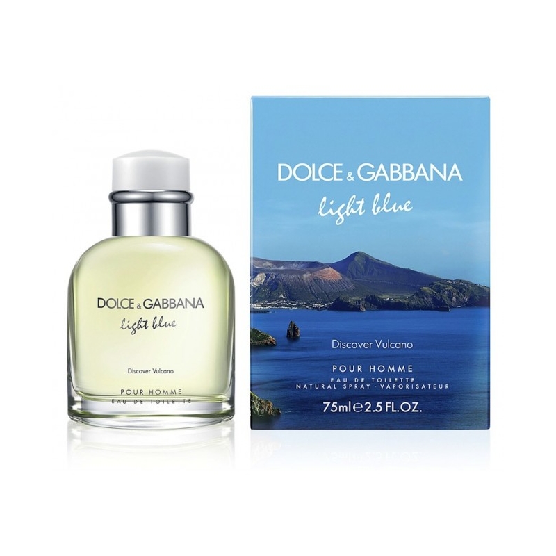 Dolce & Gabbana Light Blue Discover Vulcano / туалетная вода 75ml для мужчин