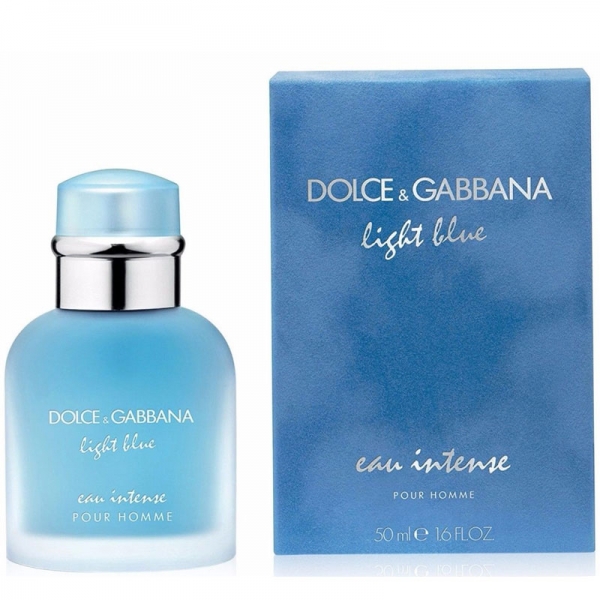 Dolce&Gabbana Light Blue Pour Homme Eau Intense — парфюмированная вода 50ml для мужчин