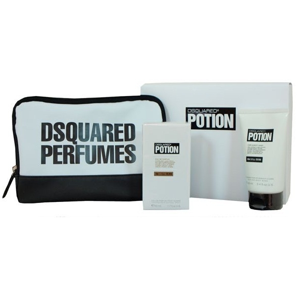 DSQUARED² Potion / набор (edp 50ml+sh/gel 100ml+косметичка) для мужчин