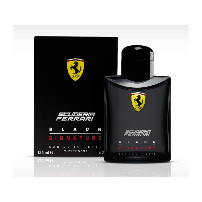 Ferrari Scuderia Black Signature — туалетная вода 40ml для мужчин