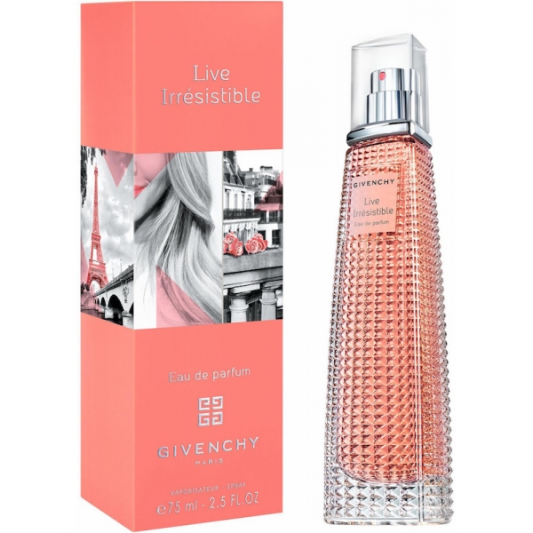 Givenchy Live Irresistible — парфюмированная вода 75ml для женщин
