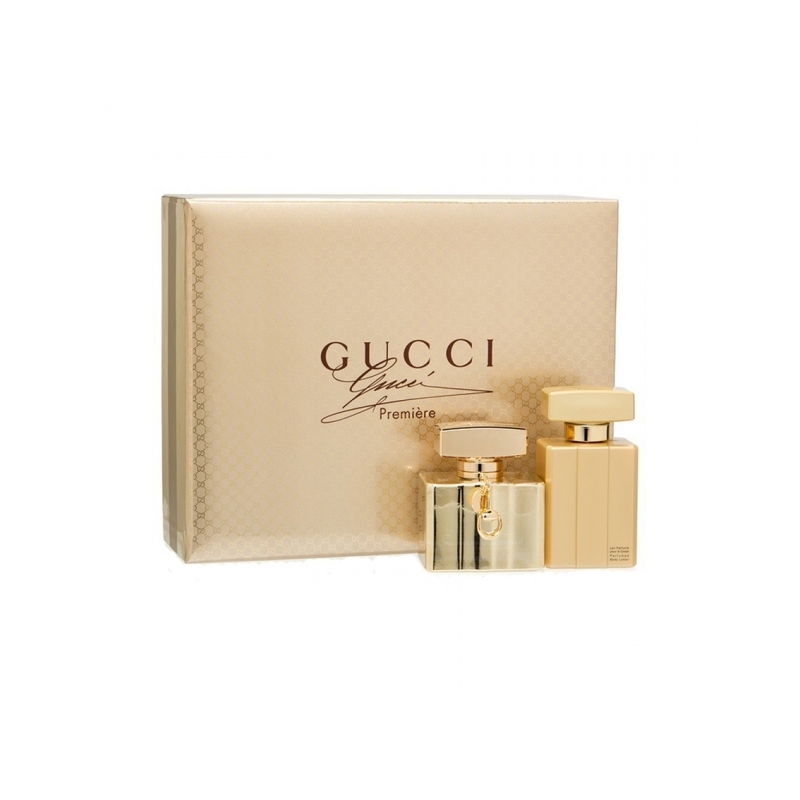 Gucci Premiere / набор (edp 75ml+edp 7.4ml+b/lot 100ml) для женщин