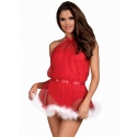 Нарядное эротичное платье Santastic dress costume