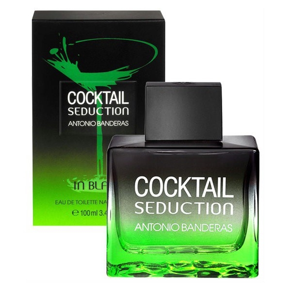 Antonio Banderas Cocktail in Black Seduction — туалетная вода 100ml для мужчин лицензия (lux)