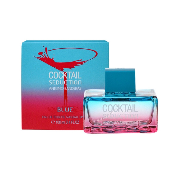 Antonio Banderas Cocktail in Blue Seduction / туалетная вода 100ml для женщин лицензия (lux)
