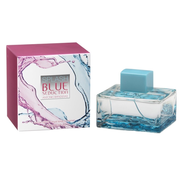 Antonio Banderas Splash Blue Seduction — туалетная вода 100ml для женщин лицензия (lux)