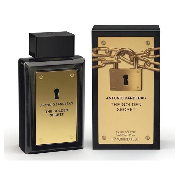 Antonio Banderas The Secret Gold — туалетная вода 100ml для мужчин лицензия (lux)