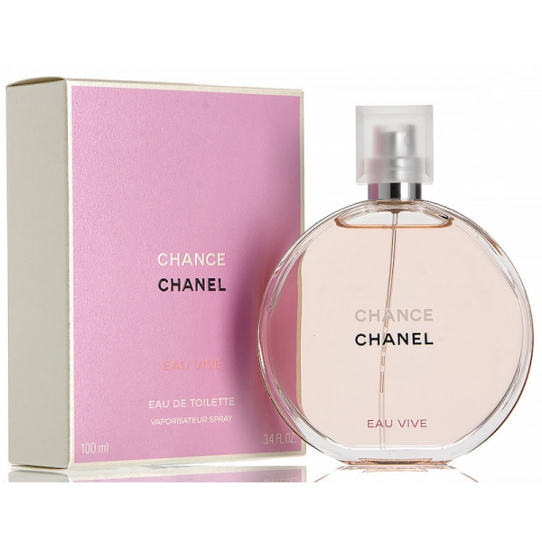 Chanel Chance Eau Vive — туалетная вода 100ml для женщин лицензия (lux)