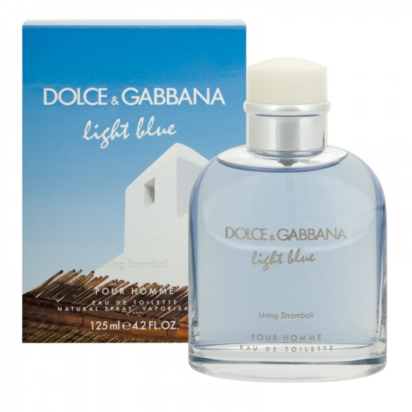Dolce&Gabbana Ligth Blue Living Stromboli — туалетная вода 125ml для мужчин лицензия (lux)