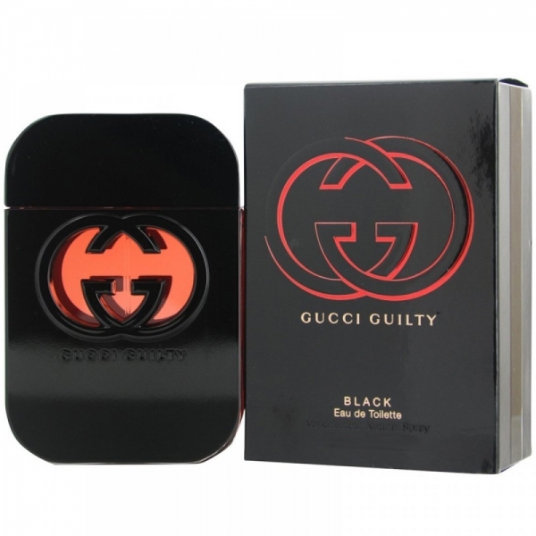 Gucci Guilty Black — туалетная вода 75ml для женщин лицензия (lux)