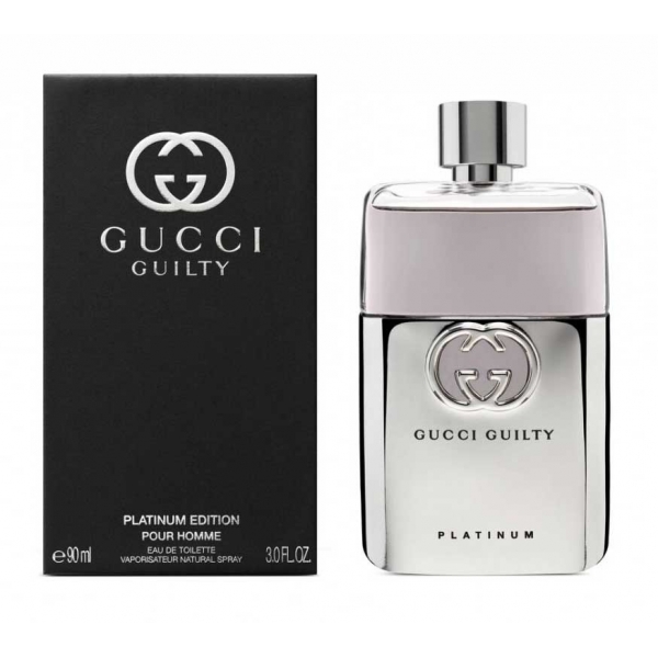 Gucci Guilty Platinum Edition Pour Homme — туалетная вода 90ml для мужчин лицензия (lux)