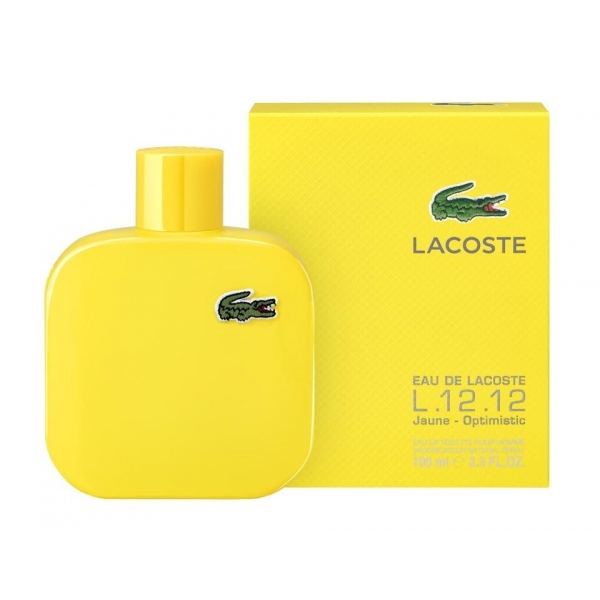 Lacoste Eau De Lacoste L.12.12 Jaune-Optimistic Pour Homme — туалетная вода 100ml для мужчин лицензия (lux)