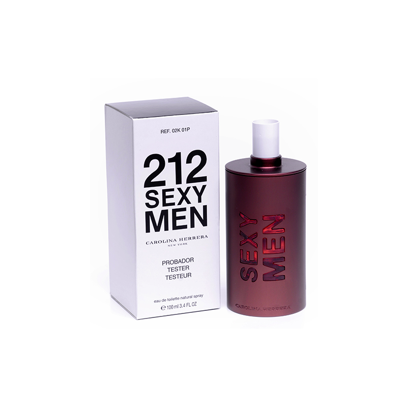Carolina Herrera 212 Sexy Men — туалетная вода 100ml для мужчин ТЕСТЕР ЛИЦЕНЗИЯ LUX