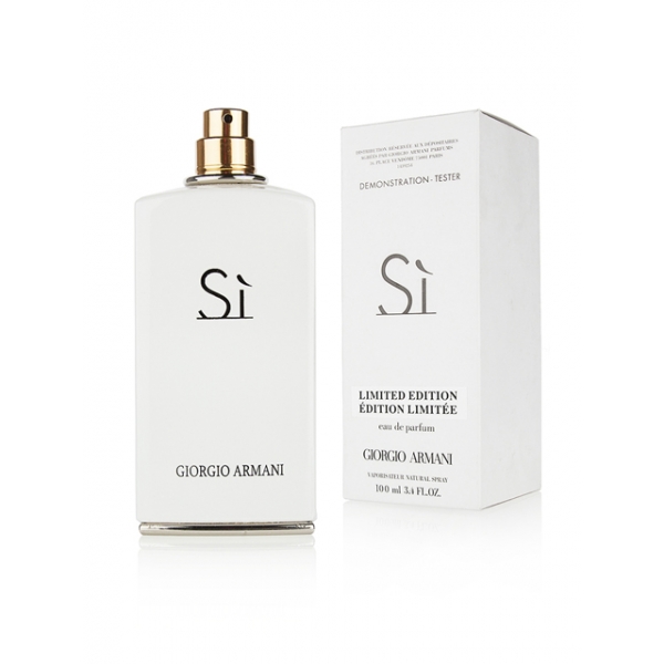 Giorgio Armani SI White Limited Edition — парфюмированная вода 100ml для женщин ТЕСТЕР ЛИЦЕНЗИЯ LUX
