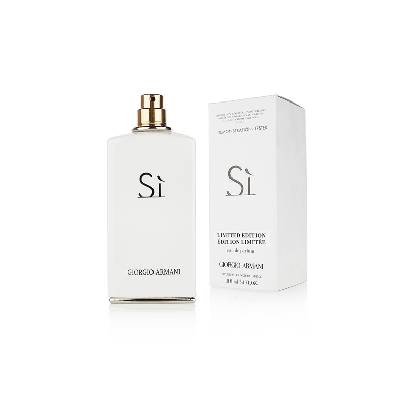 Giorgio Armani SI White Limited Edition — парфюмированная вода 100ml для женщин ТЕСТЕР ЛИЦЕНЗИЯ LUX
